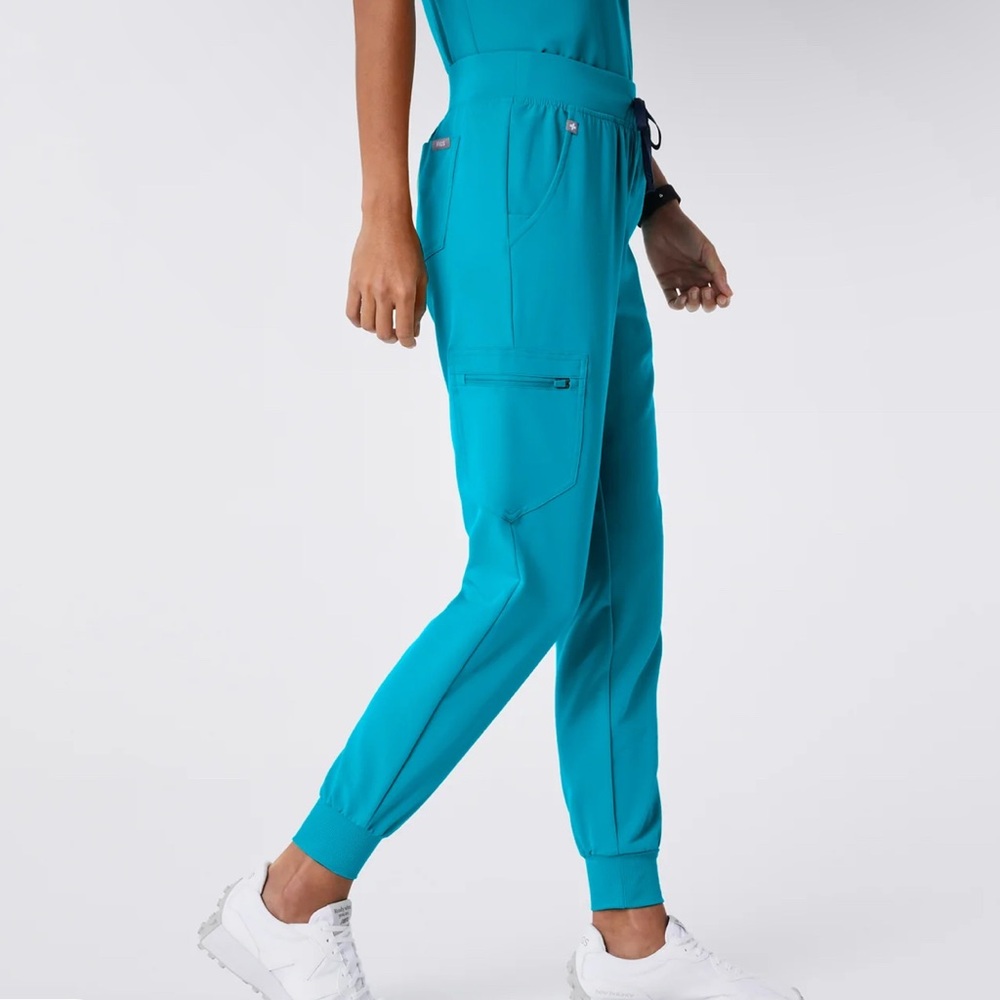 Figs Teal Zamora Jogger Scrub Pants